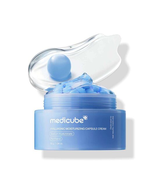 Увлажняющий капсульный крем с ниацинамидом Medicube Hyaluronic Moisturizing Capsule Cream